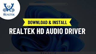 How to Download and Update Realtek HD Audio Driver on Windows 11 10 [upl. by Butler]