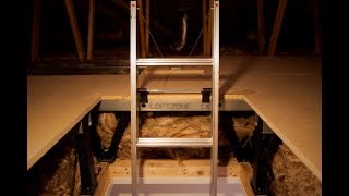 How To Choose amp Install The Right Loft Ladder For Your Home  LoftZone [upl. by Ainitsirk]