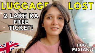 2 Lakh Ka Free Ticket Mila Lekin Luggage Kho Diya UKUAE Trip 2023  EP08 [upl. by Almond]