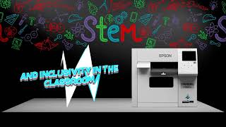 Epson C4000 Label Printer  Bringing Color to the Classroom [upl. by Adni]