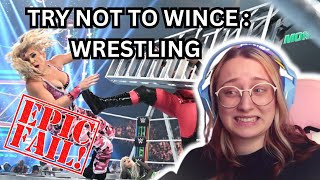 TRY NOT TO WINCE  WRESTLING EDITION 🚨 EPIC FAIL [upl. by Leur724]