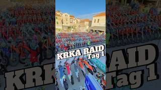 Tag 1 der KRKA TRX RAID 2024 in Kroatien was für eine coole Veranstaltung [upl. by Nossaj]