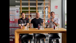 Pressekonferenz nach SV Lippstadt  RotWeiß Oberhausen [upl. by Beka673]