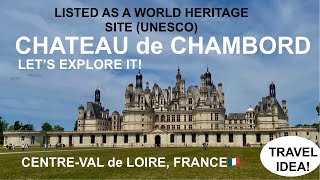 CHATEAU DE CHAMBORD LOIRE CENTRAL FRANCE [upl. by Ahseral]