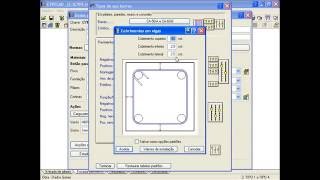 Cypecad  Configuração das opções de vigas [upl. by Icram]