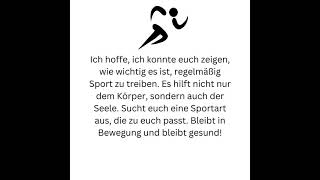 Sprechen B1 Sport treiben [upl. by Yecniuq507]