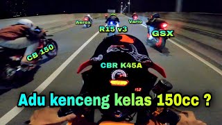 ADU MEKANIK R15 CBR GSX FU AEROX VARIO  ANTASARI RACE WAY 150 UP [upl. by Akire]