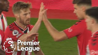 Stuart Armstrong nods Southampton into lead against Newcastle  Premier League  NBC Sports [upl. by Lua]