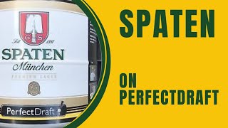 Spaten Premium Lager on PerfectDraft [upl. by Donaldson]