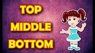 Learn Positions Top Middle and Bottom  Roving Genius [upl. by Aivatnwahs640]