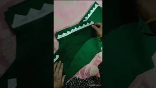 Applique work on sleeves bottom sleevesdesignsforkurti [upl. by Ettari738]