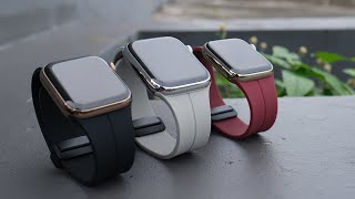 Pin amp Buckle Sport Flex Apple Watch Band [upl. by Elden]