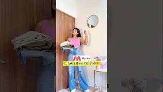 Myntra jeans 👖 youtubeshorts Myntra myntrafinds myntrahaul jeans haul denim [upl. by Juta]