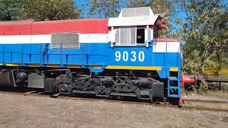 TREN VACÍO DE NCA PASA POR LA ESTACIÓN LA BANDA CON DESTINO HACIA CEVIL POZO TUCUMÁN [upl. by Quar931]