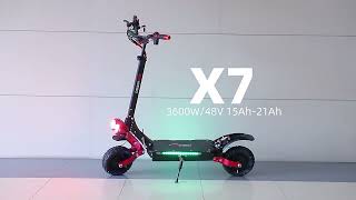 SUNNIGOO ESX7 Electric Scooter Show [upl. by Nyleda]