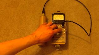 Review Ludlum Model 12 Rate Meter  442 Scintillation Probe [upl. by Imarej]