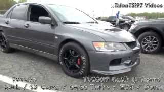 700whp 5LEEPER Evo Goes 103 143mph 6466 [upl. by Ciapha]