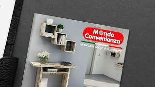 Tavolo consolle SIMPLE  MONDO CONVENIENZA [upl. by Ainedrag]