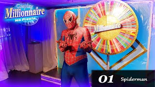 Cosplay MILLIONNAIRE les Presta  S4 Em 01  Spiderman Spiderman [upl. by Itteb]