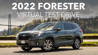 2022 Subaru Forester Limited Walkaround and Virtual Test Drive [upl. by Apurk]