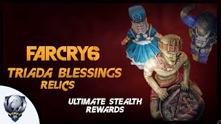 Triada Blessing the Relic Quest in Far Cry 6 Stealth Rewards and Oluso the Black Panther Amigo [upl. by Dustman]