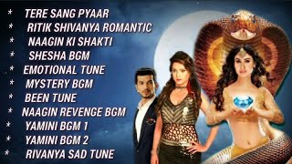 Naagin season 1All SongsTitle SongTere Sang pyaar MeRivanya Love TuneMouni RoyAdaa KhanArjun [upl. by Eirek879]