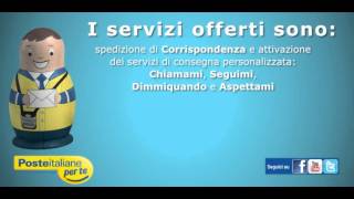 Posteitaliane per te Nuovi servizi direttamente a casa o in ufficio [upl. by Moyra578]