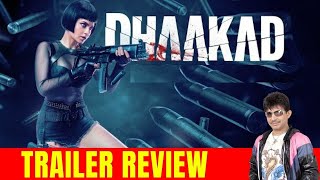 Dhaakad movie trailer review krk bollywood krkreview latestreviews film review Dhaakad [upl. by Hodgkinson]