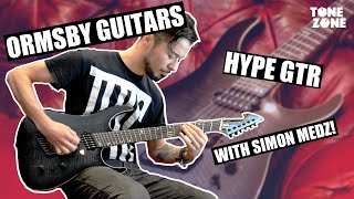 A Black Dahlia  ORMSBY Guitars Hype GTR w Simon Medz  Tone Zone [upl. by Silvana]