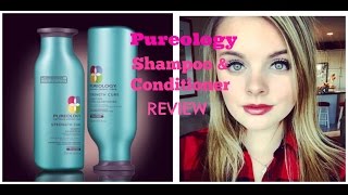 REVIEW Pureology Strength Cure Shampoo and Conditioner [upl. by Anitnamaid478]