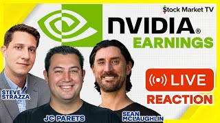 NVIDIA Earnings Live Reaction 🚨 [upl. by Namajneb]