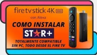 como instalar star na fire stick tv aplicativo atualizado [upl. by Stephani953]