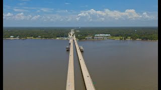 Lake Pontchartrain Causeway Louisiana [upl. by Korfonta494]