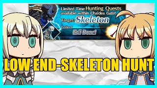 Skeleton Hunt No Koyanskaya or Oberon Clear Guide FateGrand Order [upl. by Opaline]