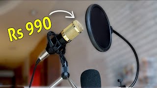 BM800 Condenser Microphone  Full Review Unboxing Setup Audio Tests [upl. by Mellar]