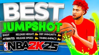 The BEST JUMPSHOT on NBA2K25 Never Miss Again with this Best Greenlight Jumpshot [upl. by Beth]