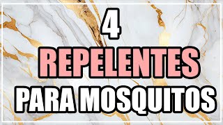 🦟 4 REPELENTES PARA MOSQUITOS NATURALES 🦟 Repelentes para moscas y mosquitos FACIL 🦟 [upl. by Jamima]