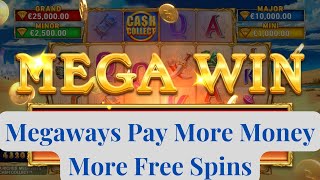 MegaWays Pay even more MONEY slot game jackpot [upl. by Terchie]