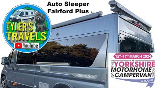 A quick look around a lAuto sleeper Fairford Plus at The Yorkshire Motorhome Show in Harrogate [upl. by Ashwell]