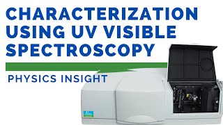 How to characterize a material using UVVisible Spectroscopy  Absorbance vs wavelength in Origin [upl. by Paris]