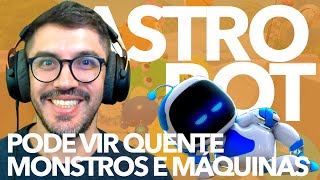 Astro Bot PS5 TODOS BOTS Galáxia Perdida  Pode vir Quente amp Monstros e Máquina  Parte 35 [upl. by Nitnerb]