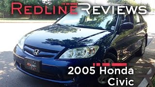 2005 Honda Civic Review Walkaround Exhaust amp Test Drive [upl. by Stefa]