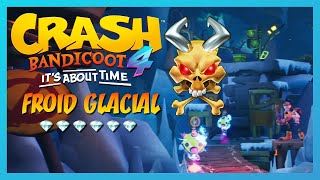 Crash Bandicoot 4  Course NSane PARFAITE  Froid Glacial [upl. by Rol]