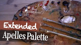 The Extended Apelles Palette  Core and Additional Colors “Palette Hygiene” and Zorns Brush Tip [upl. by Led391]