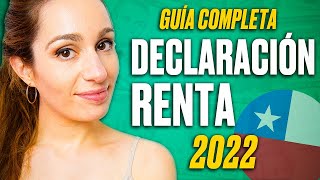 🇨🇱 Cómo Declarar tus IMPUESTOS en Acciones y Criptomonedas  Operación Renta 2022 [upl. by Yenffad]