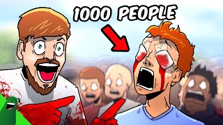 Mr Beast Blinds 1000 People [upl. by Yeung]