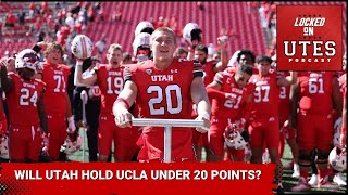 Utah Football vs UCLA Football Will the Utah Utes have success vs Dante Moore amp the UCLA Bruins [upl. by Harriott]