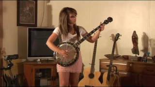 Flint Hill Special Earl Scruggs Cover by Jaimee Perea [upl. by Agate]