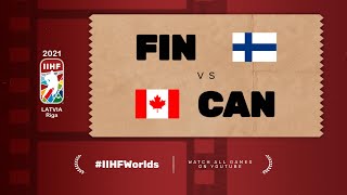 Highlights  FINLAND vs CANADA  IIHFWorlds 2021 [upl. by Aremmat741]