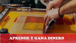 1er CURSO quotGRATISquot de SERIGRAFIA textil NIVEL PRINCIPIANTES [upl. by Pomfrey]